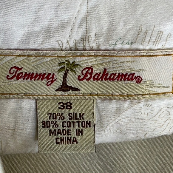 Tommy Bahama Men's Cream/Light Beige Shorts Sz 38 - Picture 3 of 5